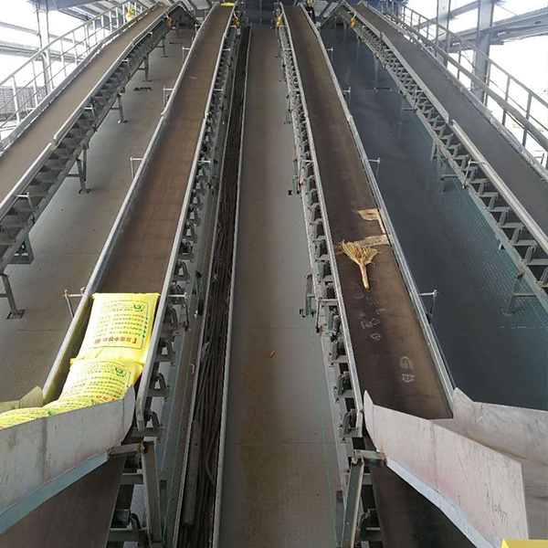 袋裝化(huà)肥轉運輸送機(jī)