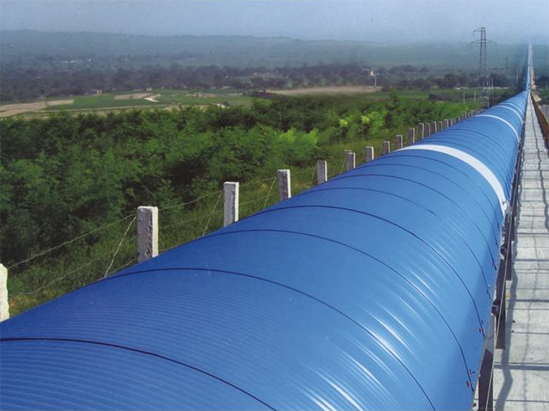 長(cháng)距離(lí)轉彎帶式輸送機(jī)